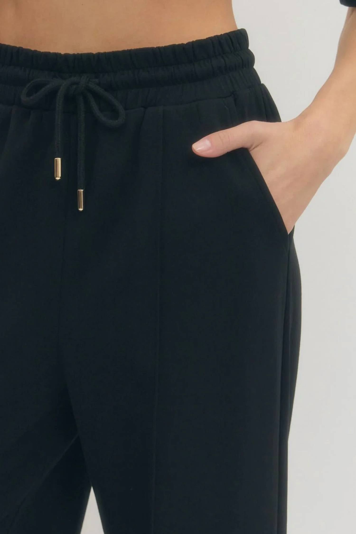 Entro - Trim Wide-Leg Pants