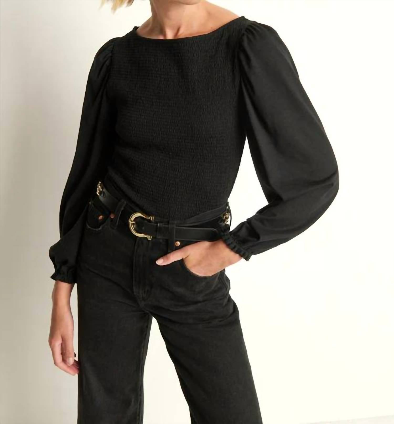Nation Ltd - Aidan Smocked Blouse