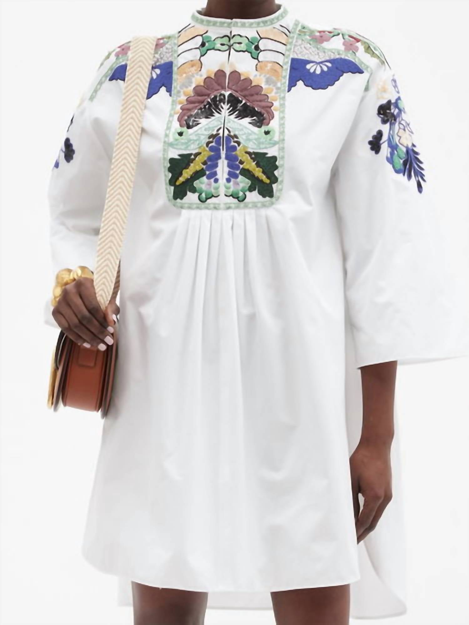 Valentino - Arazzo Embroidered Tunic Dress