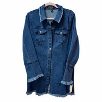 Azi - kelly long denim jacket