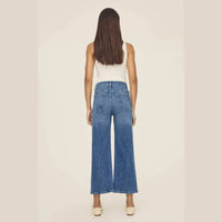 Warp + Weft - Icn Cropped Wide Leg Jeans