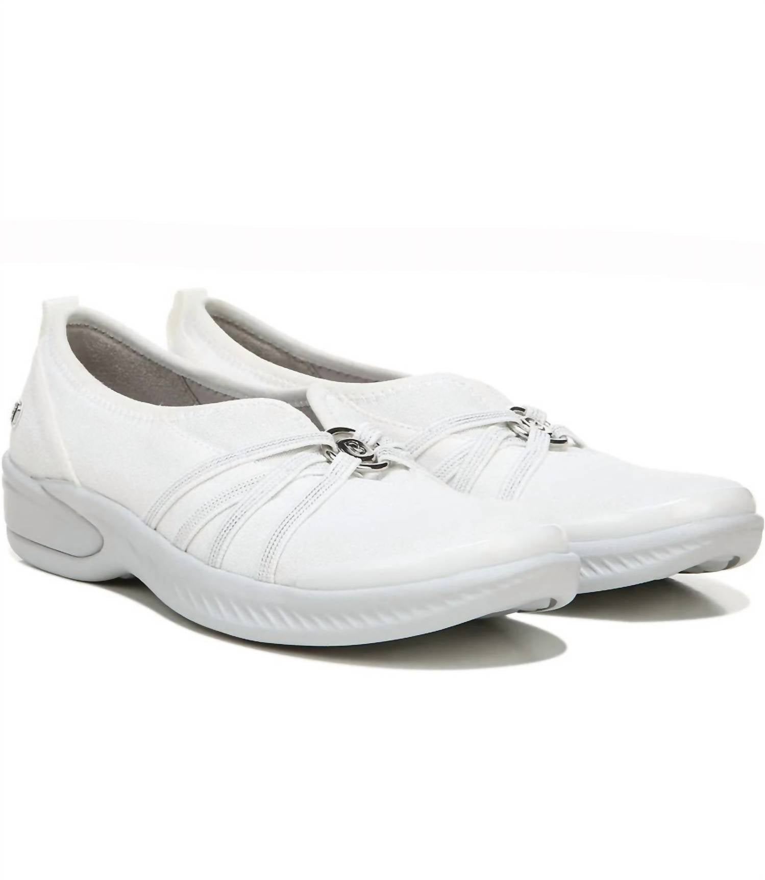 Bzees Women's Niche Sneaker in bright white - women's sneaker