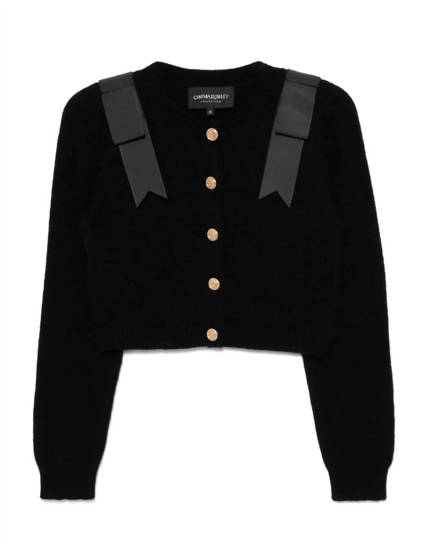 Cynthia Rowley - Ivy Cropped Wool Cardigan