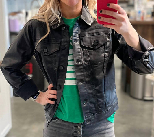 1822 Denim - Classic Coated Denim Jacket