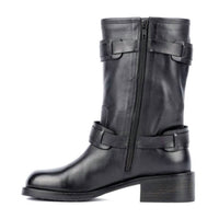 Vintage Foundry Co. Women's Augusta Boots in black - women's shoe - detail view