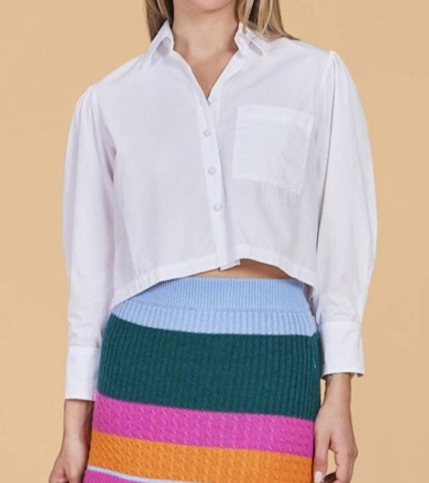 Olivia By Livro - Mabel Cropped Shirt