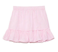 LoveShackFancy Mizu Crop Top And Geanie Skirt Set in pink - women's sleepwear - alternate view