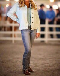 Way - Suede Applique Cactus Jacket