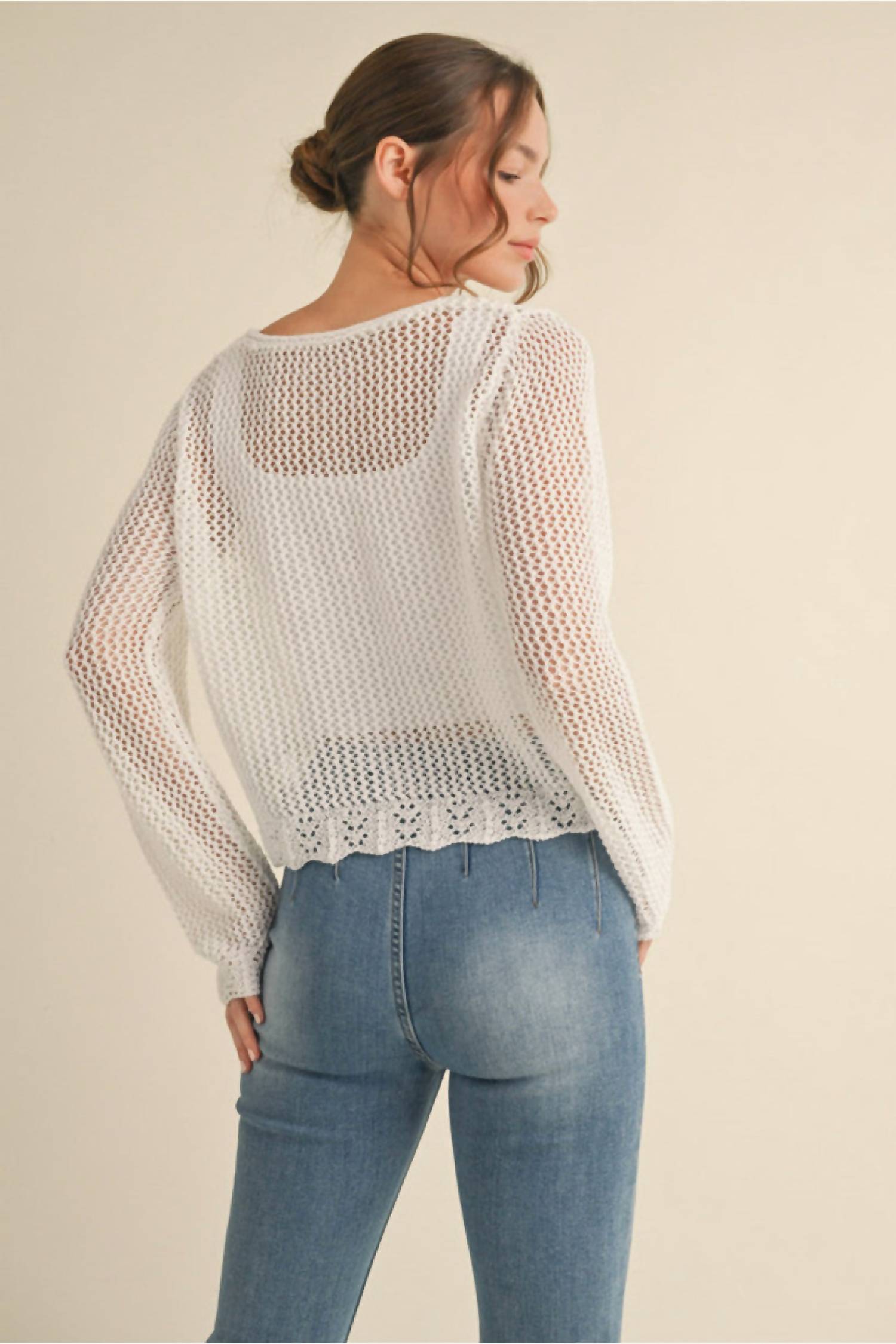 Jodifl - Happy Ending Crochet Shrug