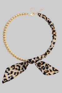 Canvas Style - Women's Maia Ball Bead Scarf Necklace