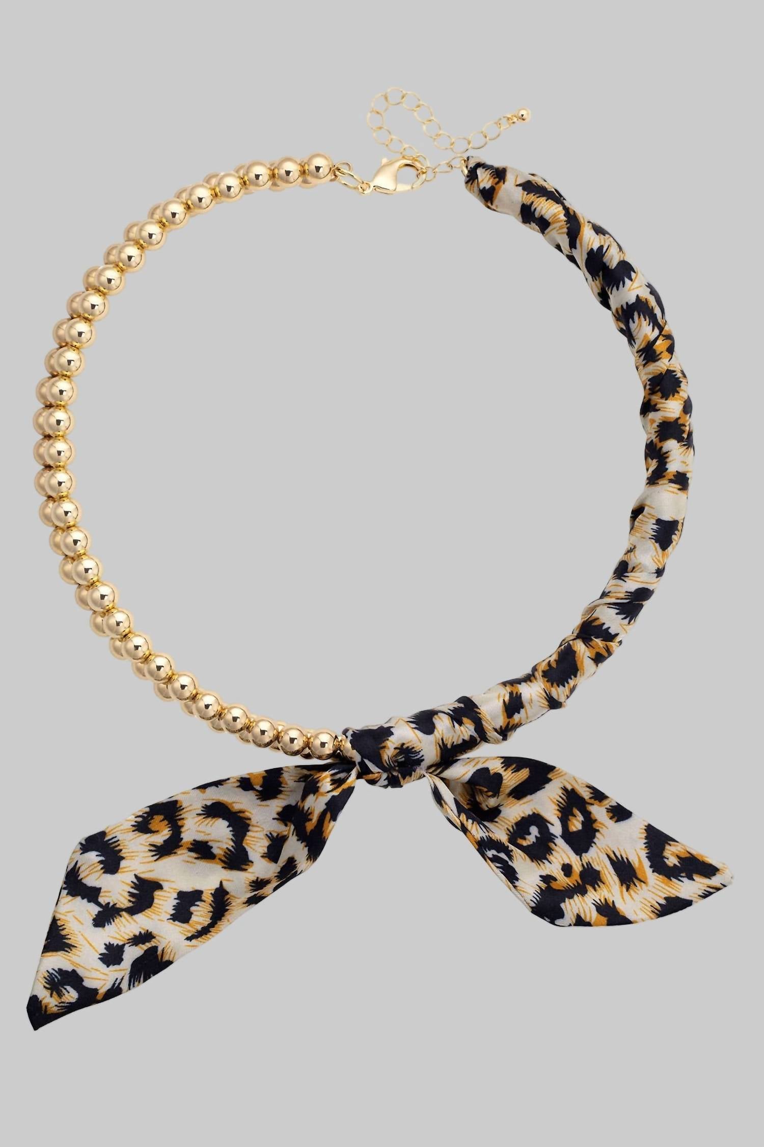 Canvas Style - Women's Maia Ball Bead Scarf Necklace