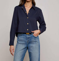 L'Agence - Cosette Crop Hi-low Top