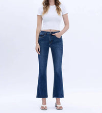 Vervet By Flying Monkey - Women's Rhae Lovervet Tummy Control Kick Flare Jeans