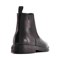 Andrea Men's Reliable Leather Boots in black - men's boots - detail view
