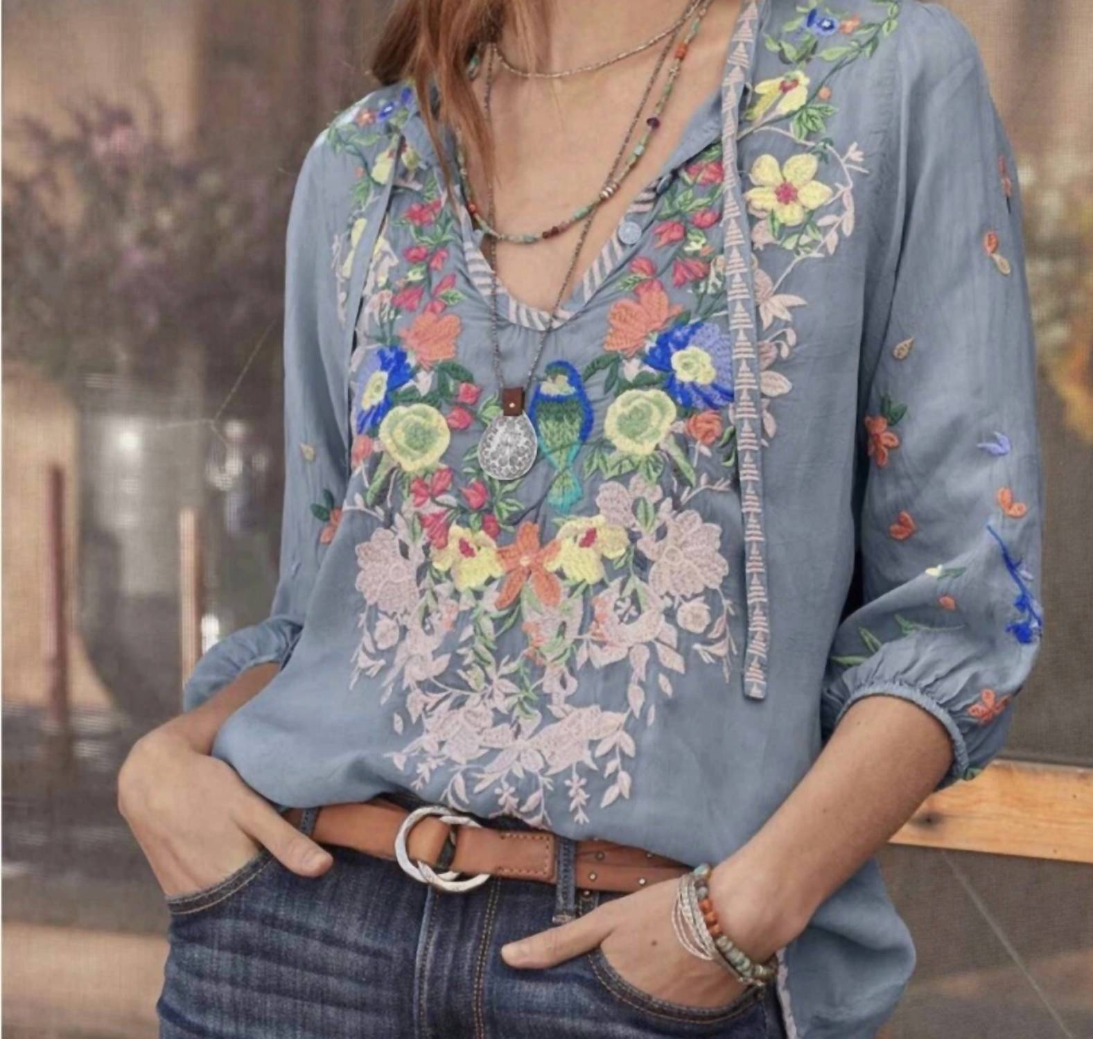 Johnny Was - Taifa blouse