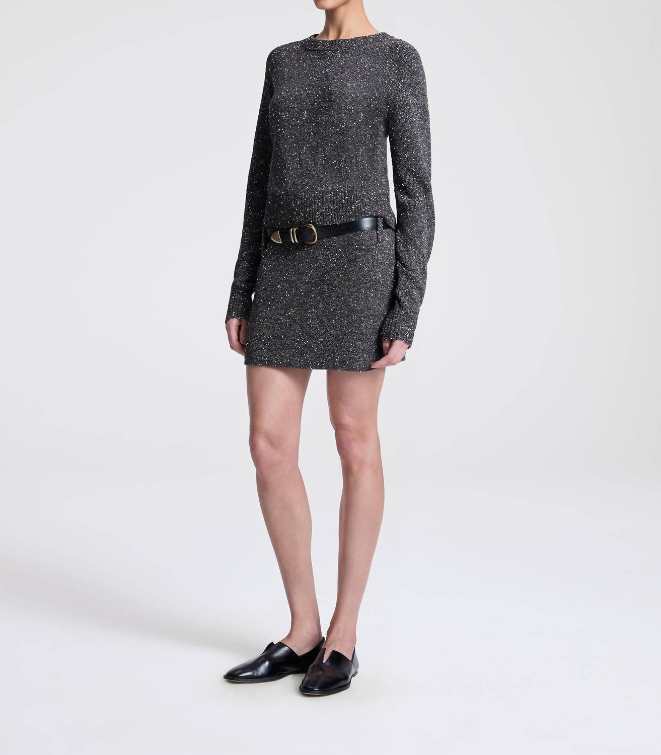 A.L.C. - Zoe Boucle Tweed Sweater