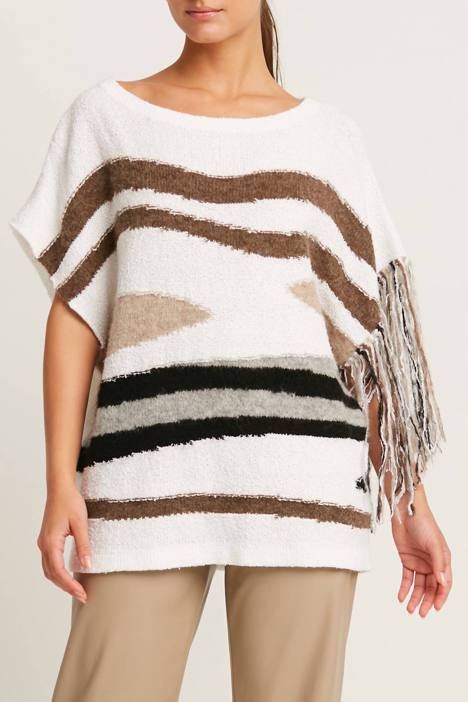 Planet By Lauren G. - SWEATER FRINGE