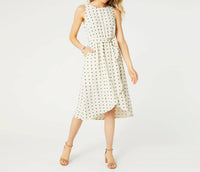 Coco + Carmen - Charlotte Swiss Dot Tank Buttercream Dress