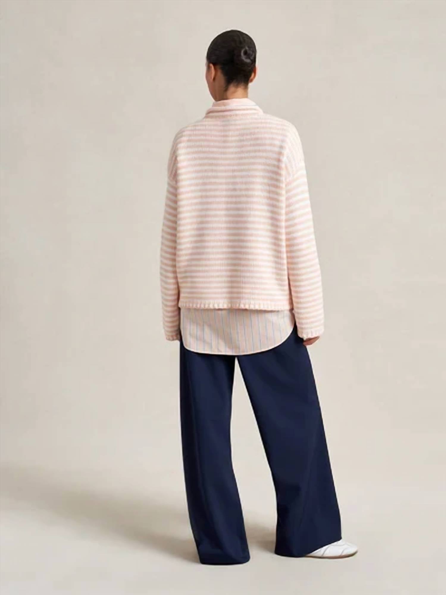 La Ligne Nyc - Fine Stripe Marina Sweater