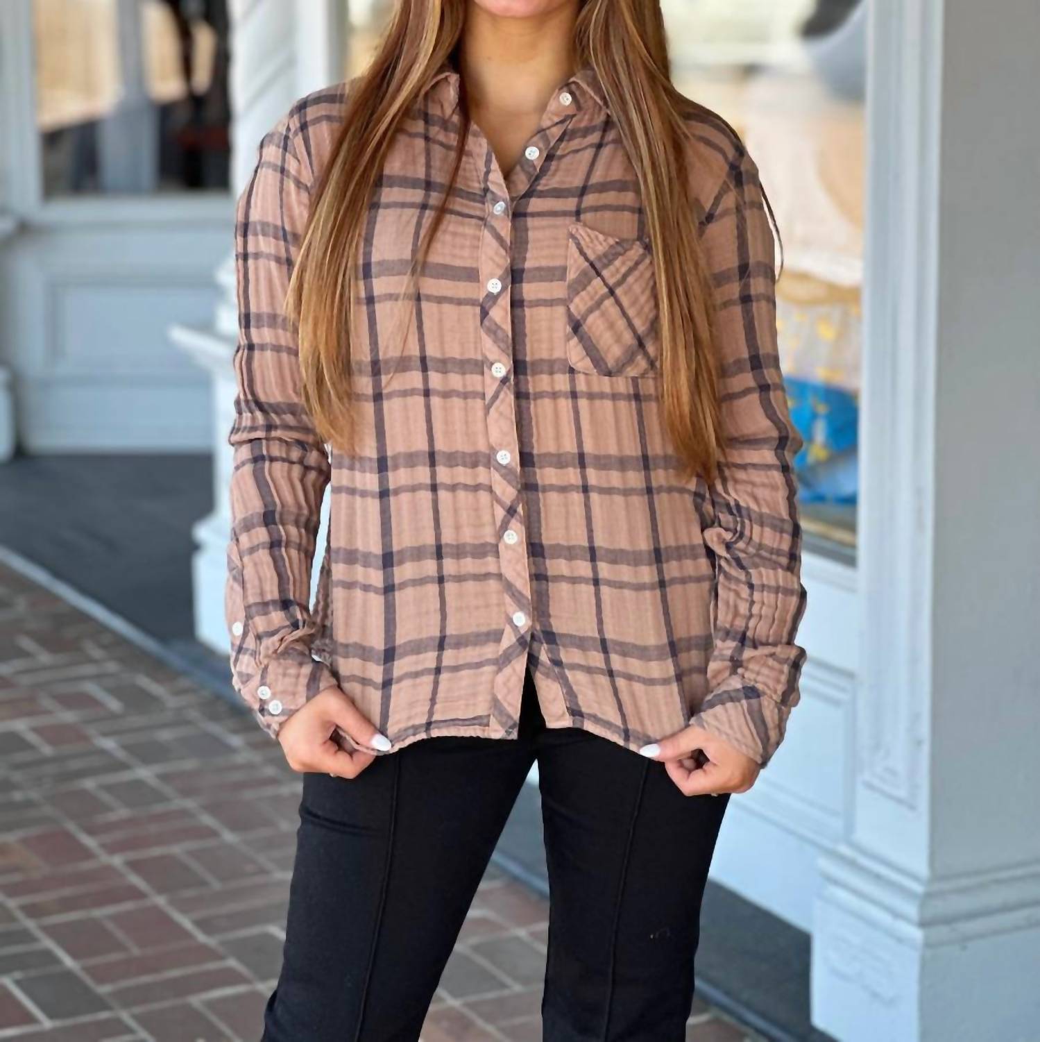 Dylan - Long Sleeve Taylor Plaid Shirt