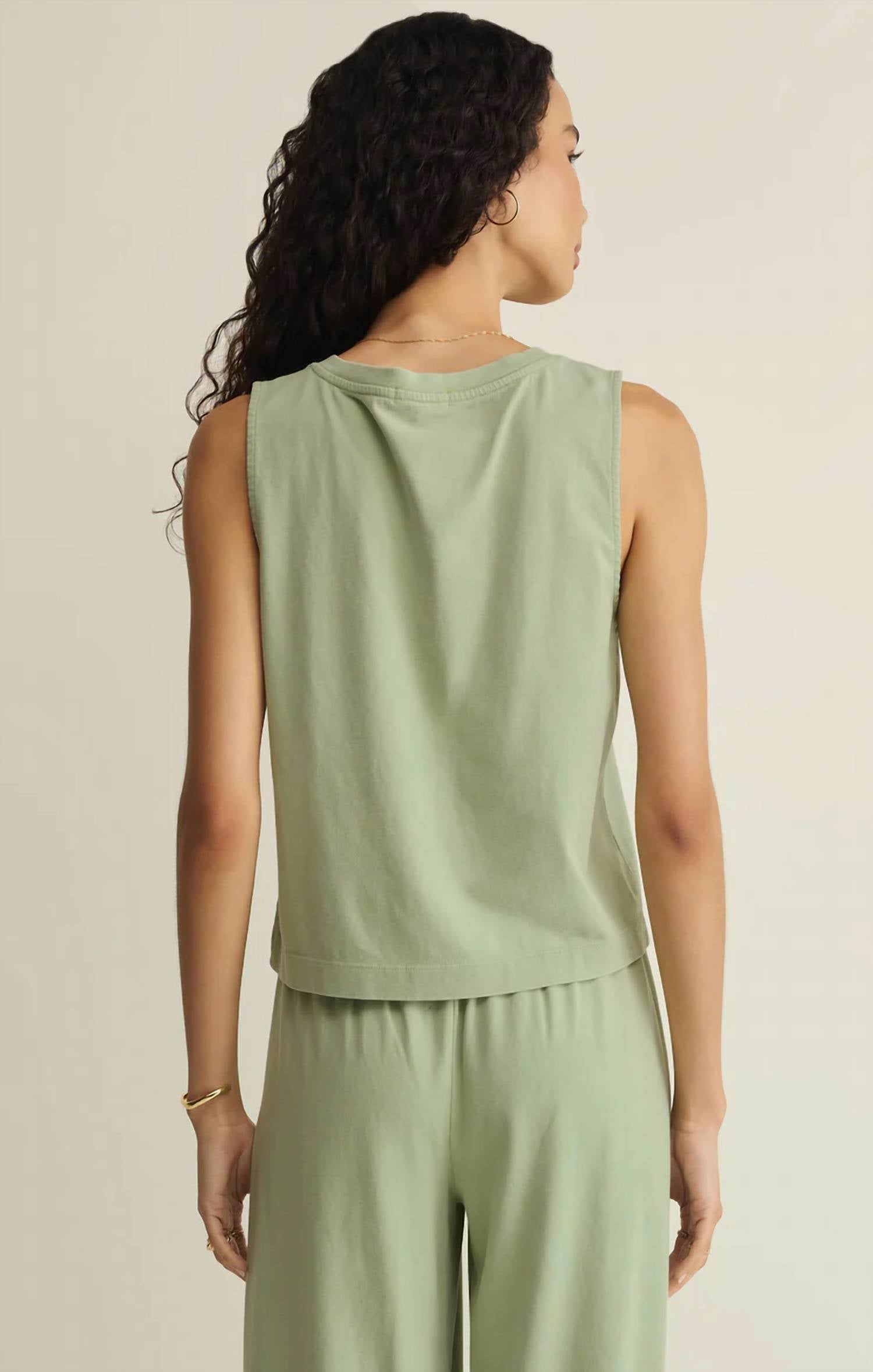 Z Supply - Sloane V-neck Cotton Jersey Top