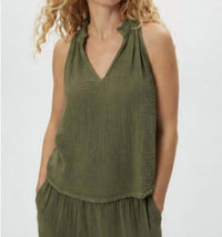 Michael Stars - Viola Split Neck Tank