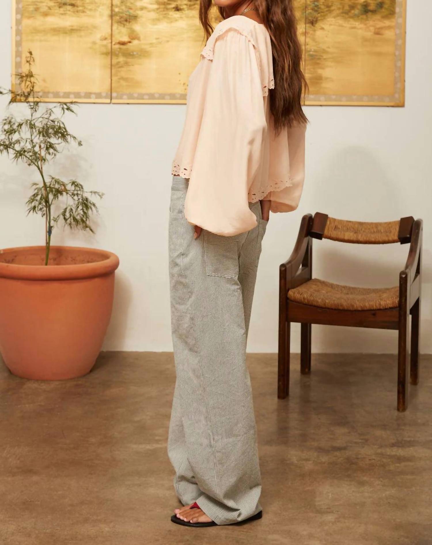 Ciao Lucia - Jona Long Sleeve Blouse Top