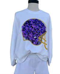 Queen Of Sparkles - Women's Helmet Sweatshirt
