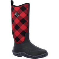 MUCK Women's Hale Boot in black buffalo plaid - women's shoe
