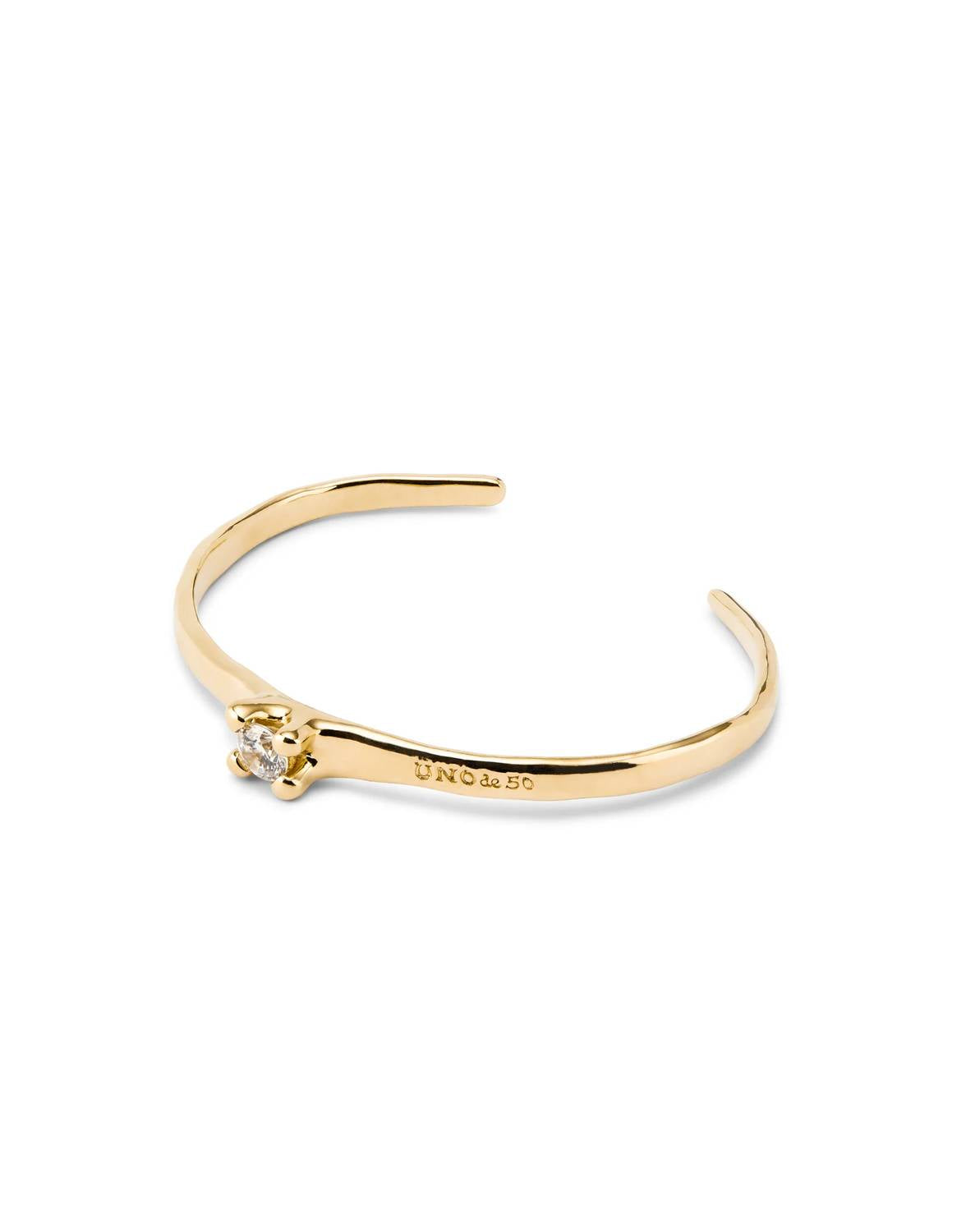Unode50 - Women's Cubic Zirconia Cuff Bracelet