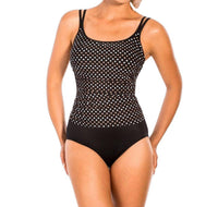 Miraclesuit Fauxkini One Piece Swimsuit in spot on - women's swimwear