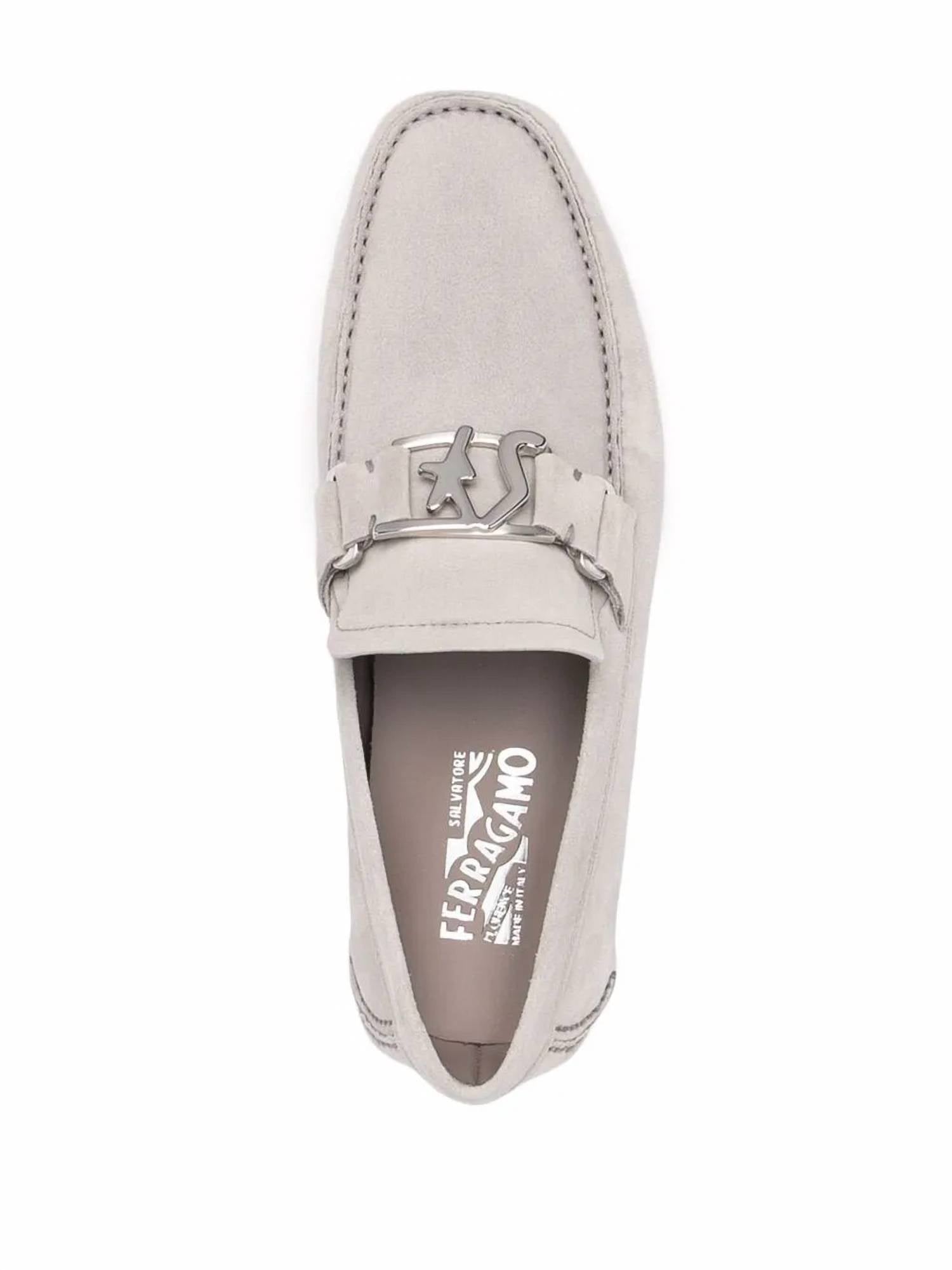 Salvatore Ferragamo - Men's Peter Logo Plaque Shoes