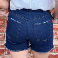 La Miel - High Rise Mineral Washed Shorts