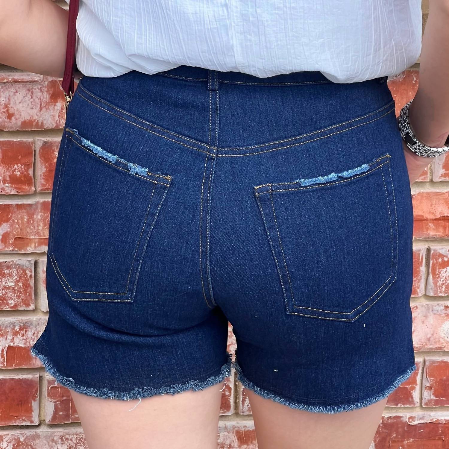 La Miel - High Rise Mineral Washed Shorts