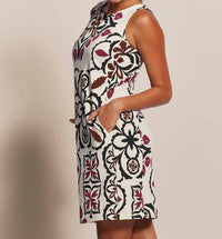 Tori Richard - Quilted Palm Dawna Dress