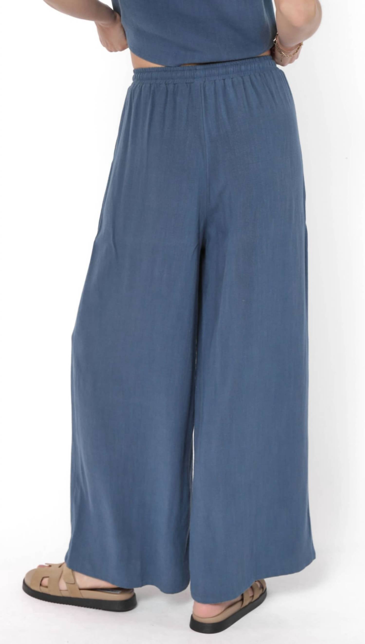 Sadie & Sage - Linen Blend Pants