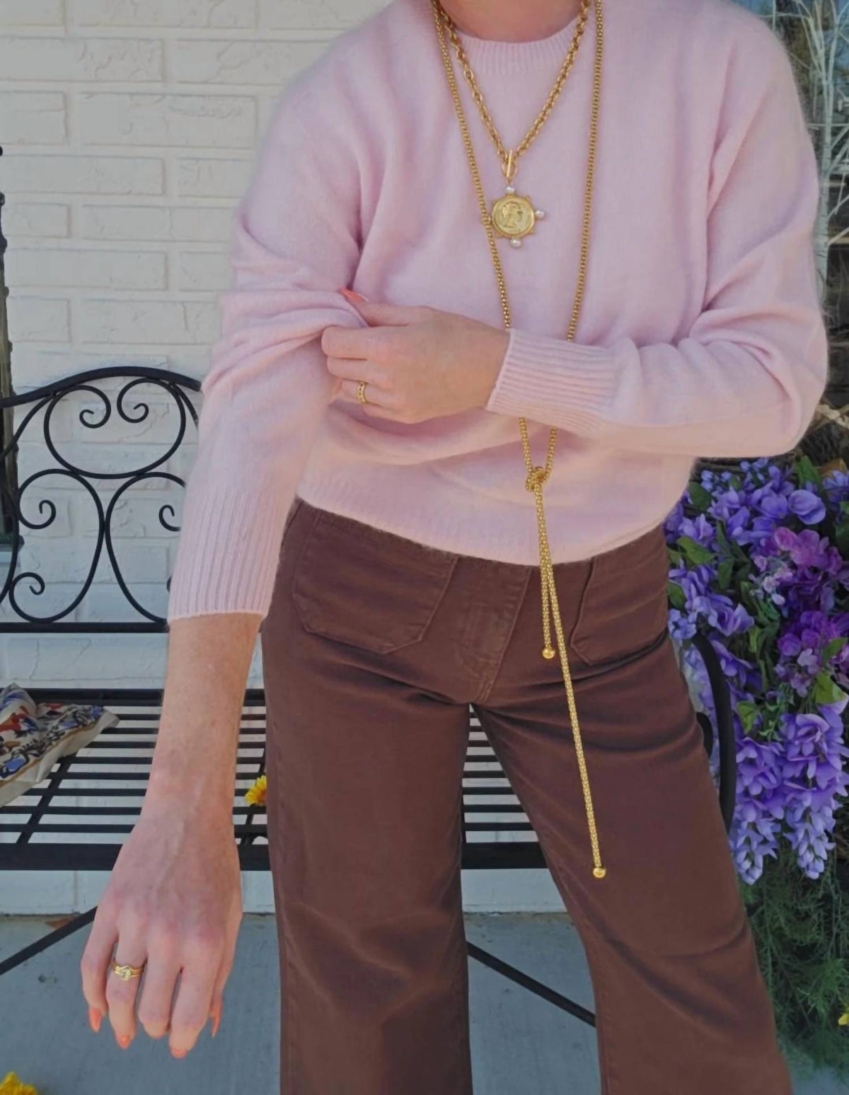 Lucy Paris - Pretty Little Silk Sweater