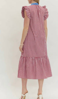 Entro - Welma Gingham Dress