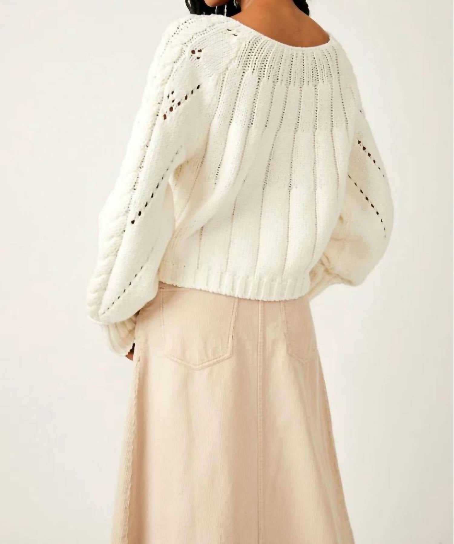 Free People - Sandre Pullover Sweater
