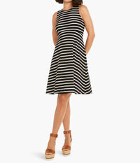 Nic + Zoe - Late Sunset Striped Dress