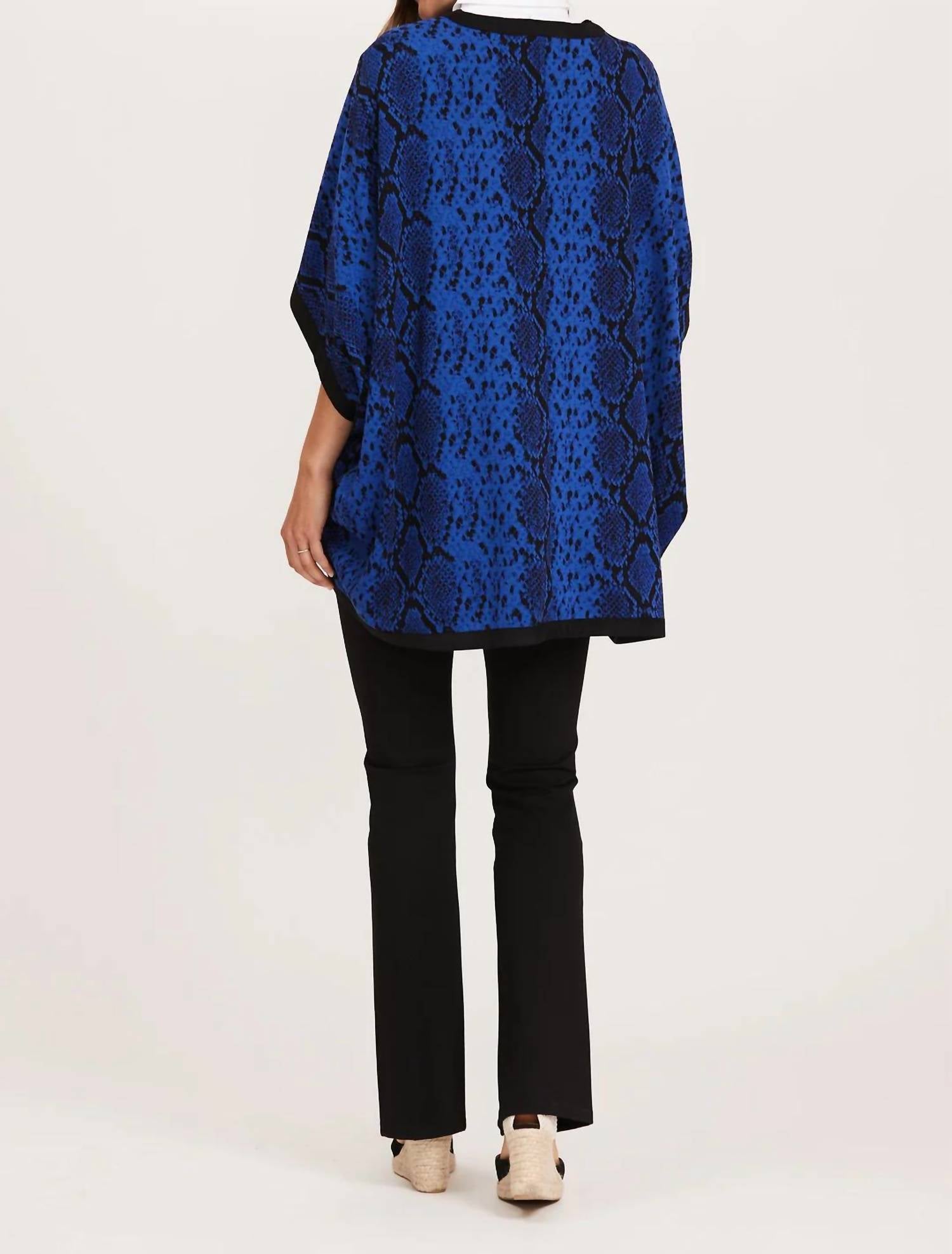Tyler Boe - Fergie Jacquard Poncho