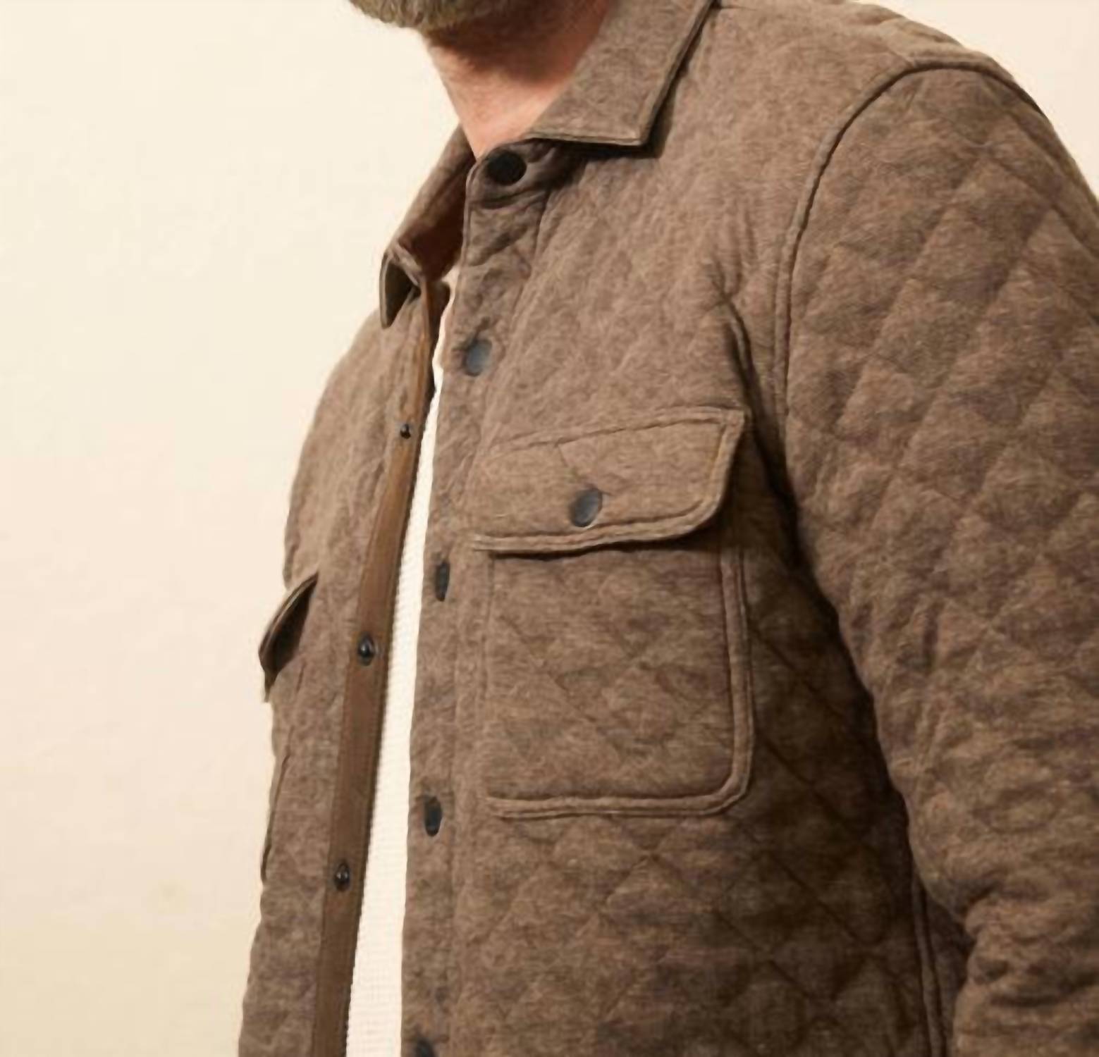 Faherty - Epic Quilted Fleece CPO Shirt