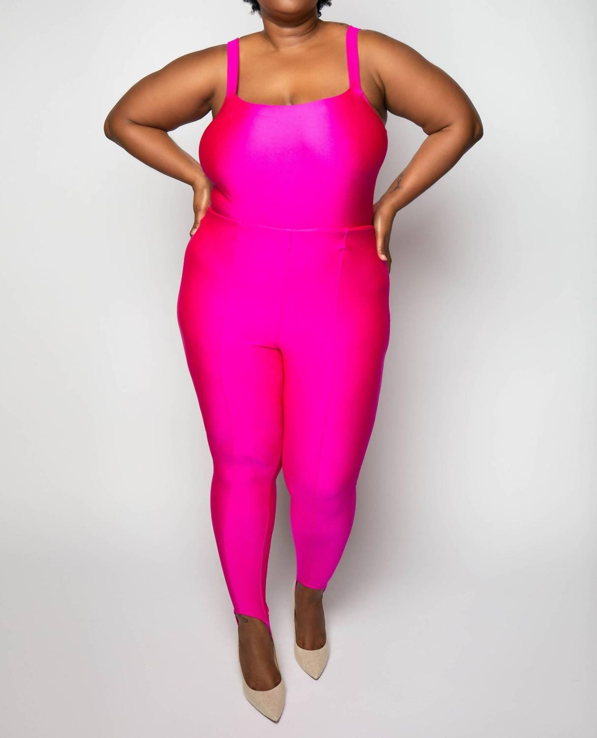 Good American - Compression Shine Stirrup Pant