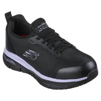 Skechers - Women's Arch Fit Evzan Alloy Toe Slip Resistant Work Shoe