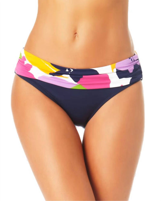 Anne Cole - Bold Floral Foldover Bikini Swimsuit Bottoms