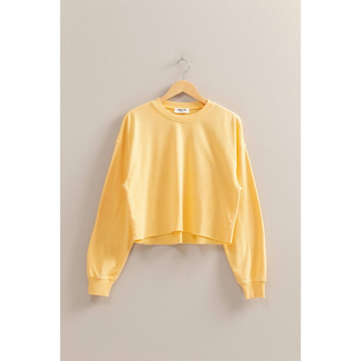 Hyfve - Women's Khya Oversized Cropped Sweatshirt