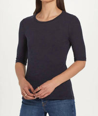 Goldie - Crew Neck Elbow Sleeve Tee