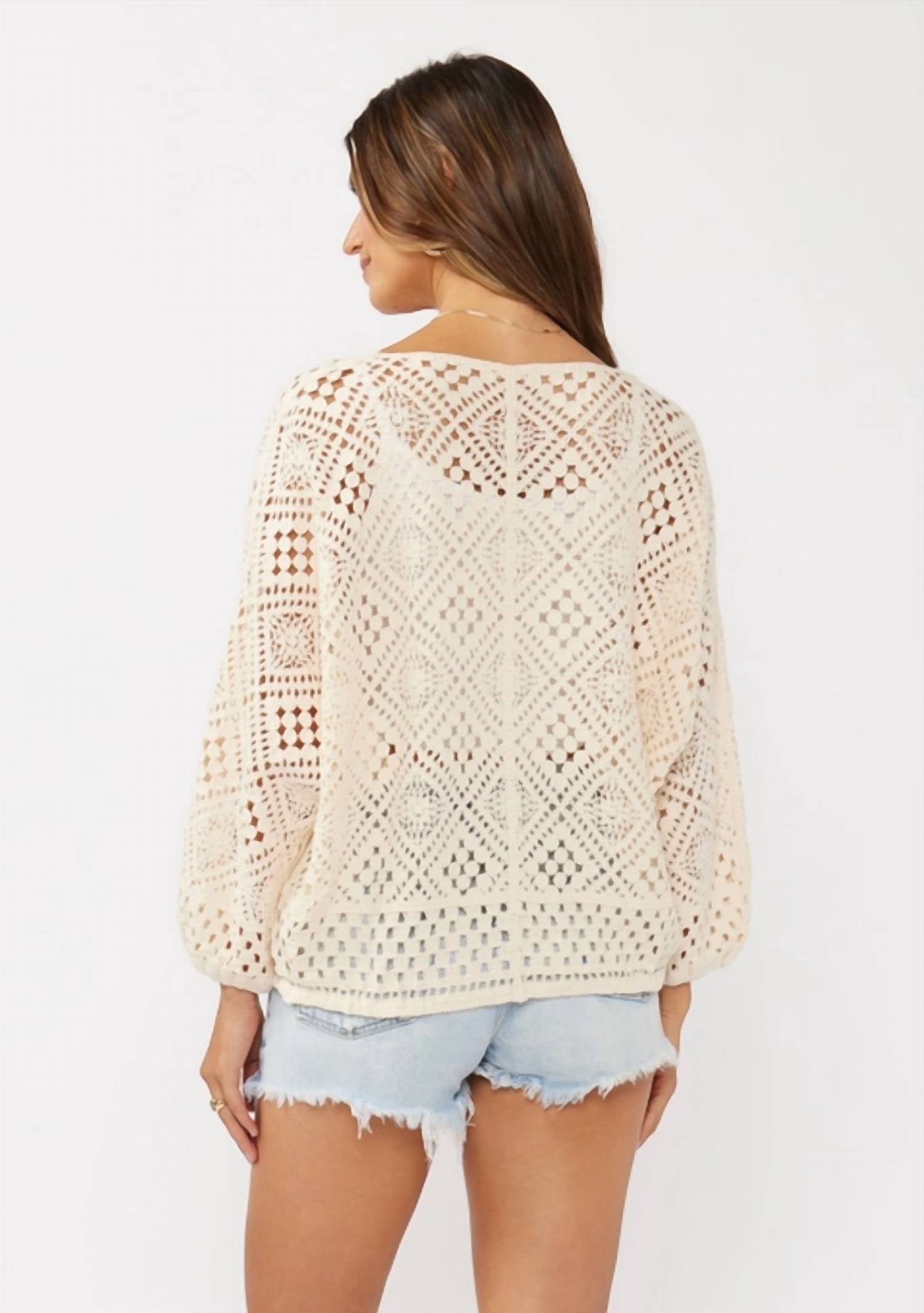 Lovestitch - Diamond Crochet Sweater