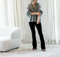 The Garment Chloe Long Pants in black - women's pants