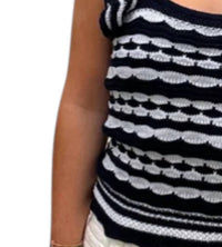 Autumn Cashmere - Flutter Sleeve Knit Tank Top